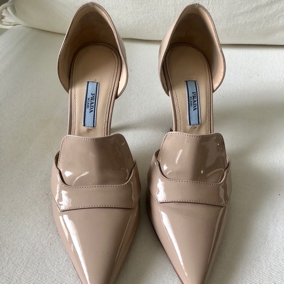 Prada Nude Heels - Picture 2 of 6